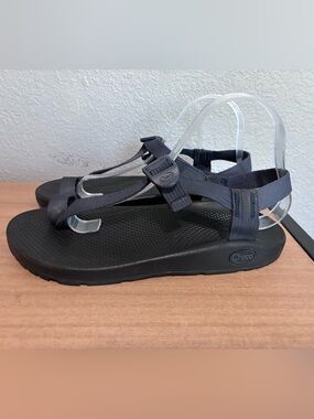 Chaco Bodhi Men’s Sandals Sz 8 Blue w/Toe loop buckle adjustment